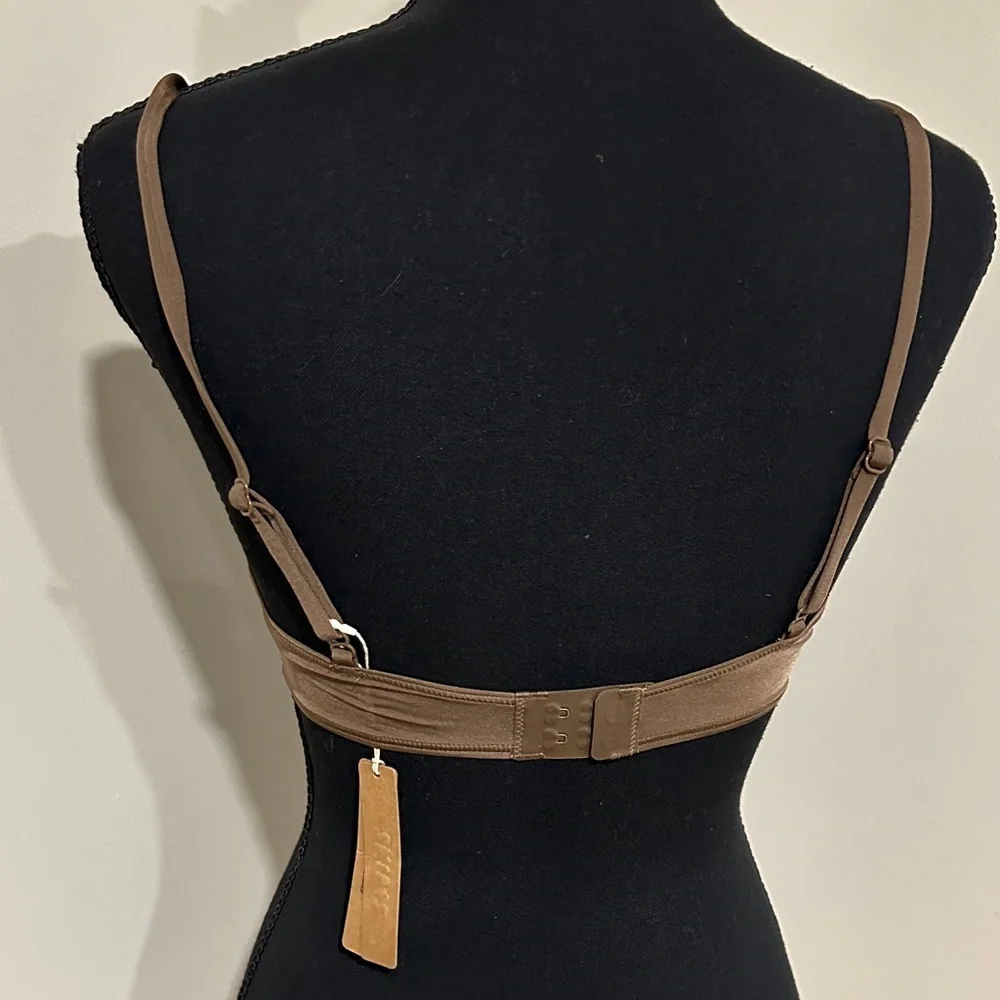 *SKIMS* Oxide Jelly Sheer Intimates Smooth Underwire Scoop Bra NWT Size 34B - Picture 6 of 9